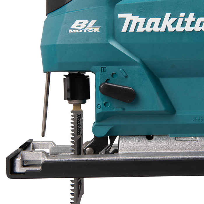 Seghetto alternativo 23mm LXT ® MAKITA DJV184ZJ in MAKPAC + adattatore per binario