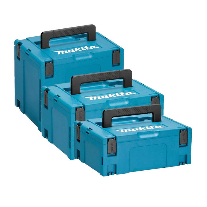 Set di 3 valigette di trasporto MAKITA MAKPAC taglia 2 - 3 - 4