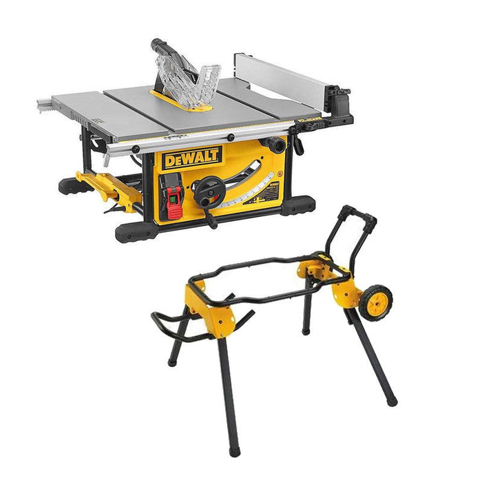 Kit sega da banco Ø250 mm 2000 W DEWALT DWE7492-QS con carrello DWE74911-XJ