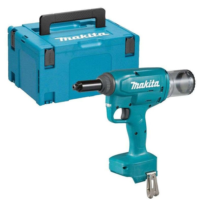 Rivettatrice per rivetti Ø4,8mm  18V LXT ® MAKITA DRV150ZJ in MAKPAC