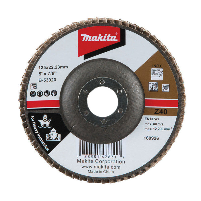 Disco lamellare MAKITA B-53920 125 Z40