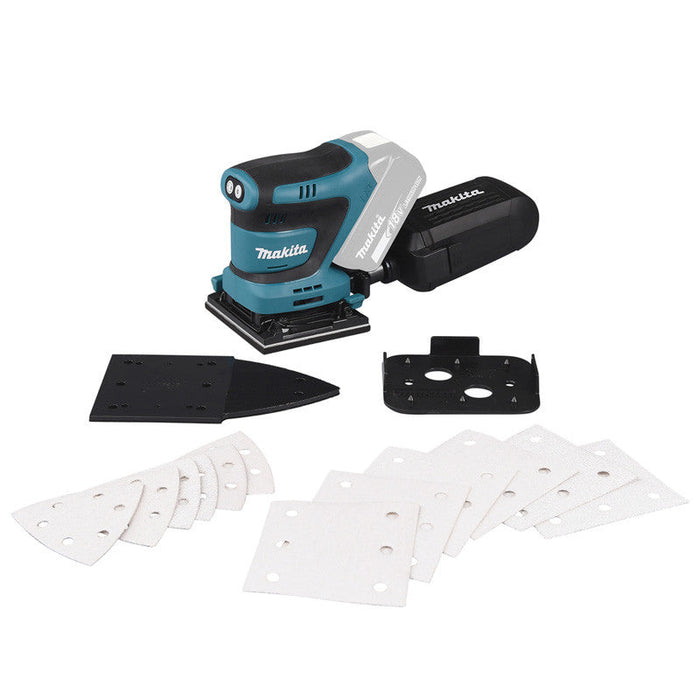 Levigatrice orbitale MAKITA DBO480Z 112 x 102 mm 18V (solo macchina)