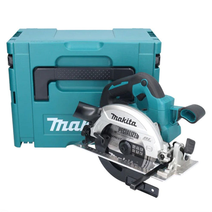 Sega circolare 18 V 165 mm Brushless MAKITA DHS661ZJ con Makpac, senza batteria, senza caricabatterie