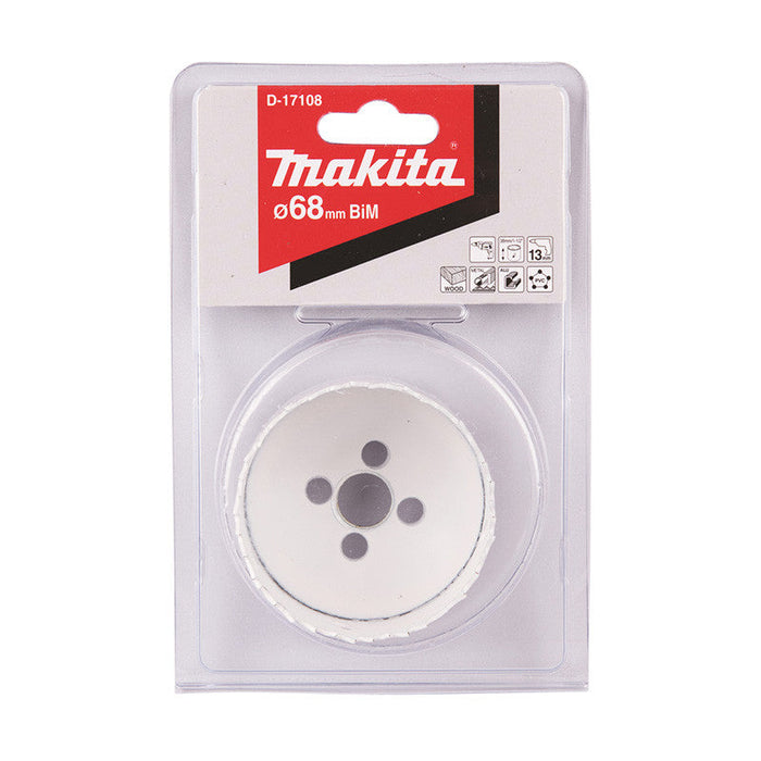 Sega a tazza bi-metallo 68mm MAKITA D-17108