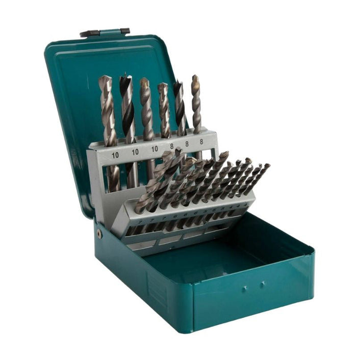Set di 18 punte miste MAKITA D-47173 - legno, metallo, muratura