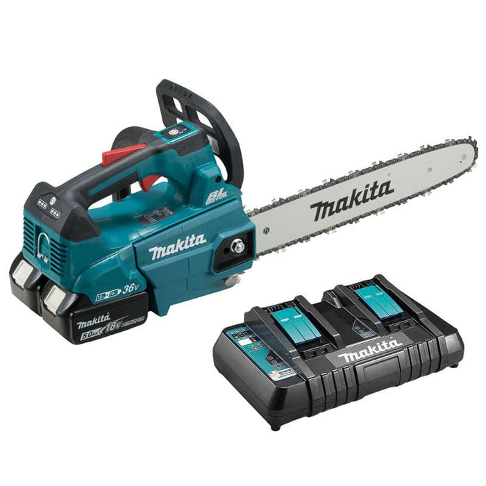 Potatore a catena MAKITA DUC356PT2B 36V 2x18V Li-Ion 35cm